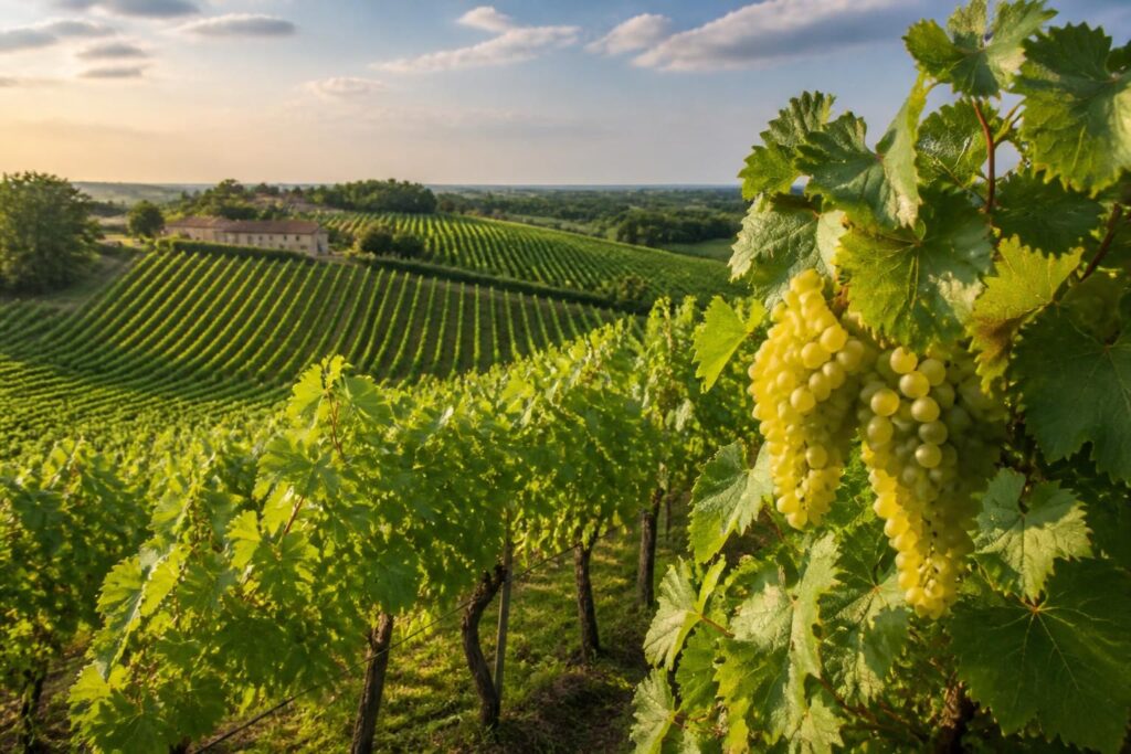 découvrez l'entre-deux-mers, célèbre vignoble bordelais réputé pour ses vins blancs secs frais et élégants, parfaits pour accompagner vos repas.