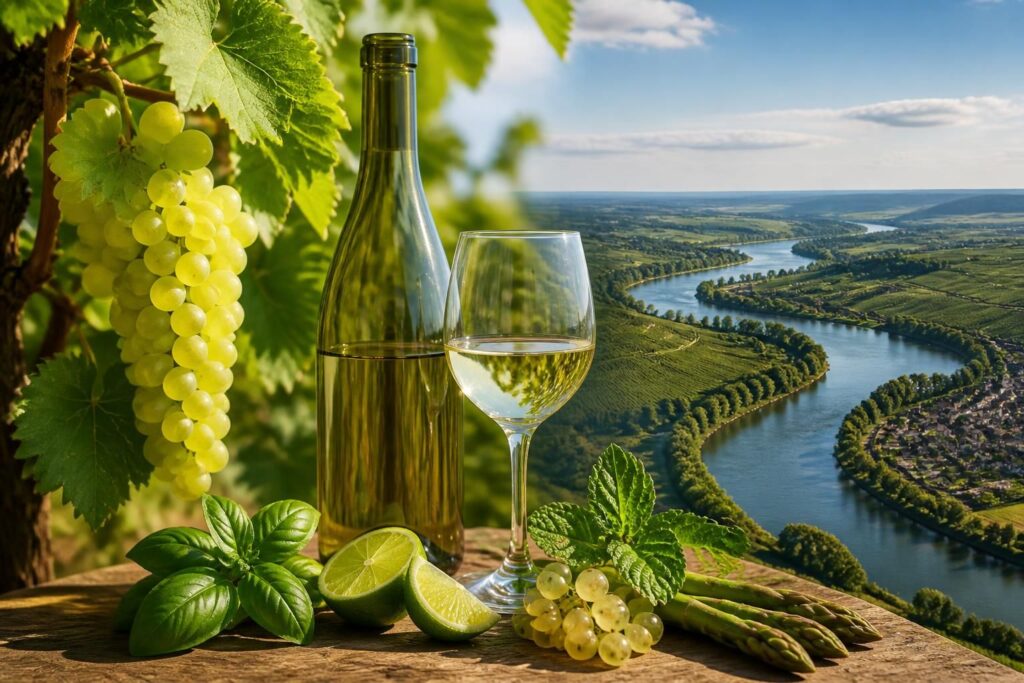 découvrez les arômes caractéristiques du sauvignon blanc, ses accords mets-vins idéaux et les principales régions viticoles où ce cépage s'exprime parfaitement.