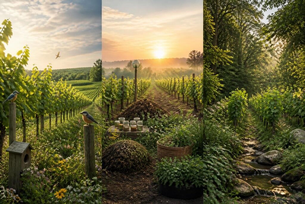 découvrez les différences entre vin bio, biodynamique et nature pour mieux choisir votre vin respectueux de l'environnement et du goût authentique.
