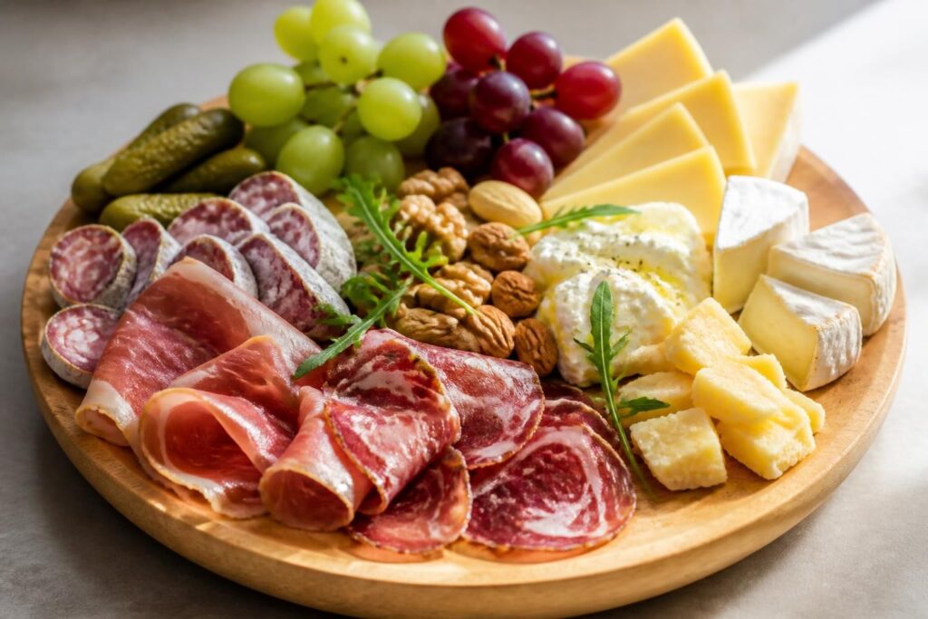 découvrez comment composer un plateau apéritif charcuterie-fromage équilibré, alliant saveurs et convivialité pour régaler vos invités avec des choix variés et harmonieux.