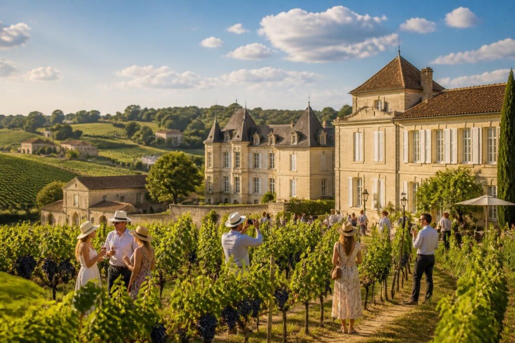 découvrez les plus beaux châteaux de gironde à travers un œnotourisme unique. dégustations, visites guidées et paysages viticoles vous attendent pour une expérience inoubliable.