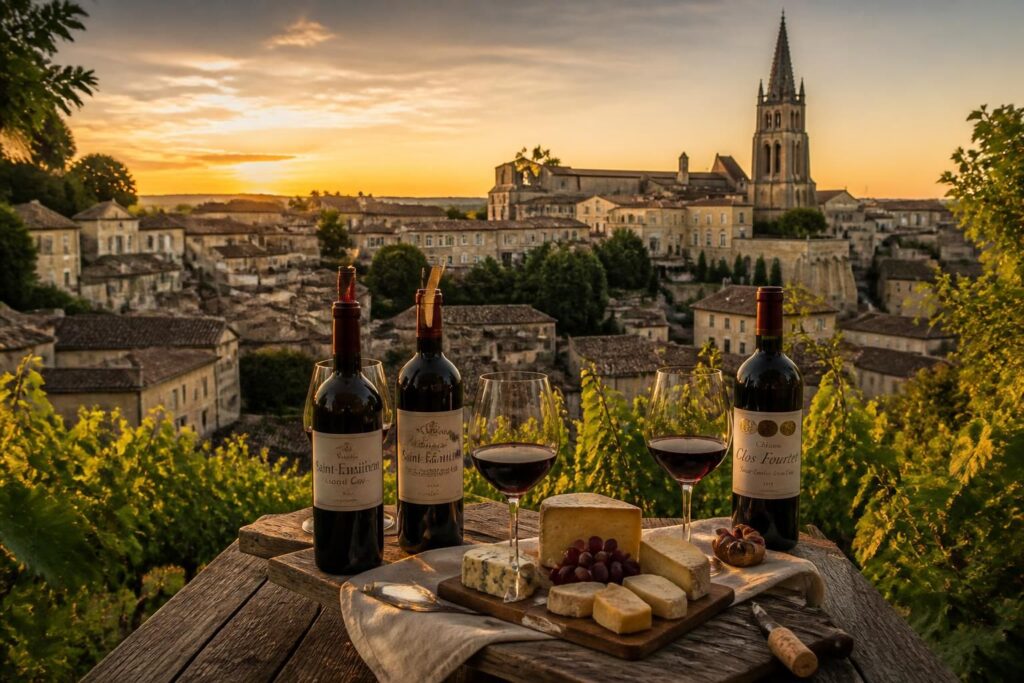 découvrez saint-émilion, charmante cité médiévale réputée pour ses vignobles d'exception. guide complet pour explorer son histoire, ses ruelles pittoresques et ses vins prestigieux.