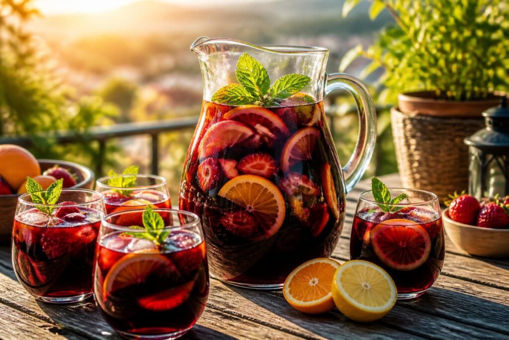 découvrez la recette authentique de la sangria maison au vin rouge pour une boisson rafraîchissante et pleine de saveurs, parfaite pour vos soirées estivales.