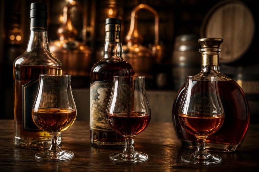 découvrez les bases des spiritueux avec notre guide d'initiation au whisky, rhum et cognac, pour mieux apprécier ces boissons raffinées.