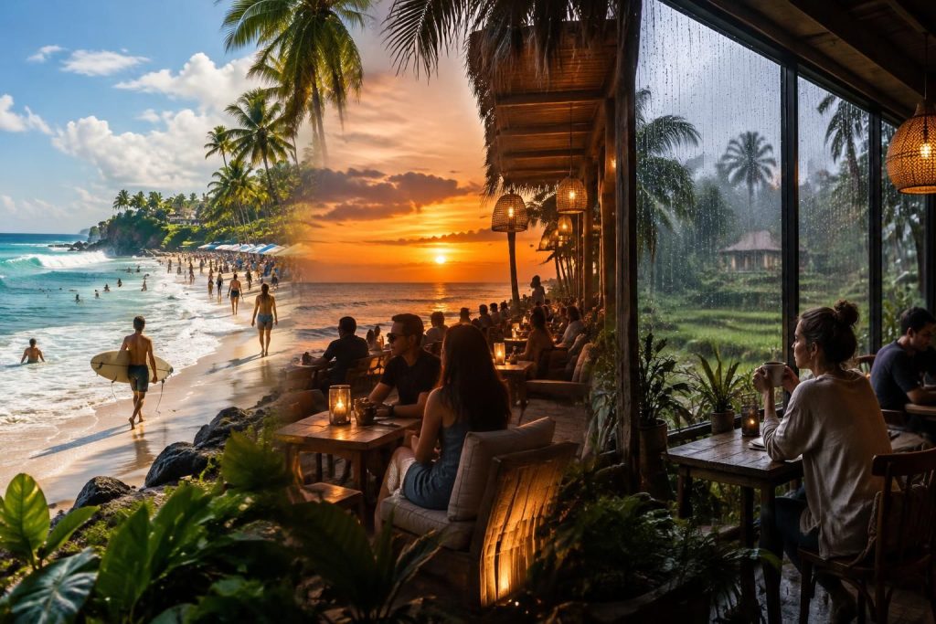 Que faire à Canggu Bali le jour, le soir ou quand il pleut